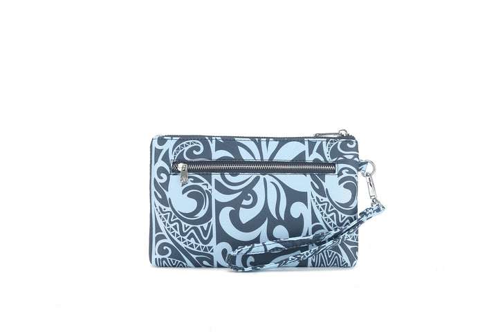 Wristlet Melody Keʻolu Tapa Tiare Teal