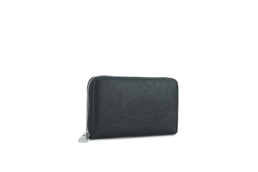 Wallet Chloe Ginger Embossed Black