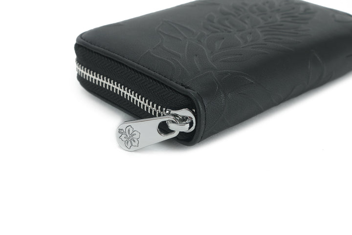 Wallet Chloe Ginger Embossed Black