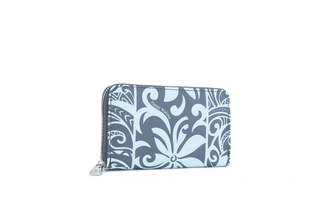 Wallet Chloe Keʻolu Tapa Tiare Teal