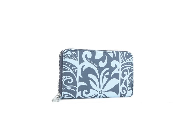 Wallet Chloe Keʻolu Tapa Tiare Teal