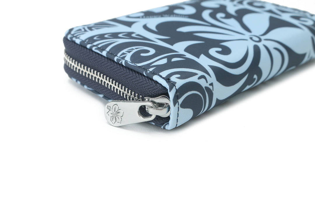 Wallet Chloe Keʻolu Tapa Tiare Teal