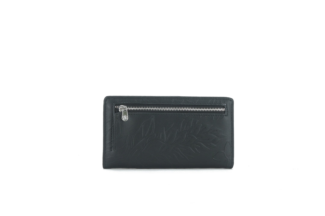 Wallet Teyla Ginger Embossed Black