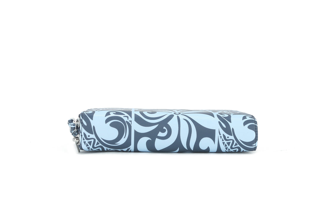 Wristlet Allison Keʻolu Tapa Tiare Teal