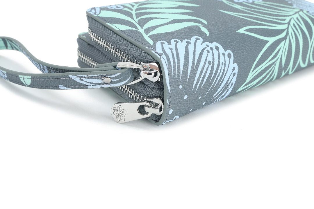 Wristlet Allison Lehua Grey