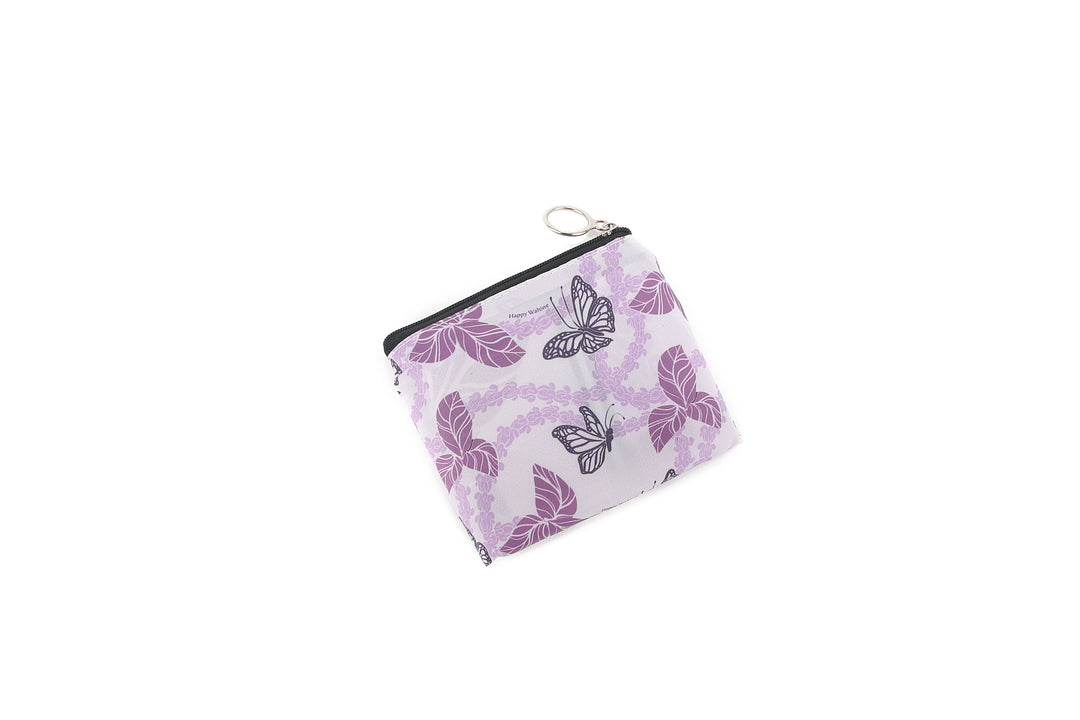 Foldable Bag Jake Butterfly Lei Purple