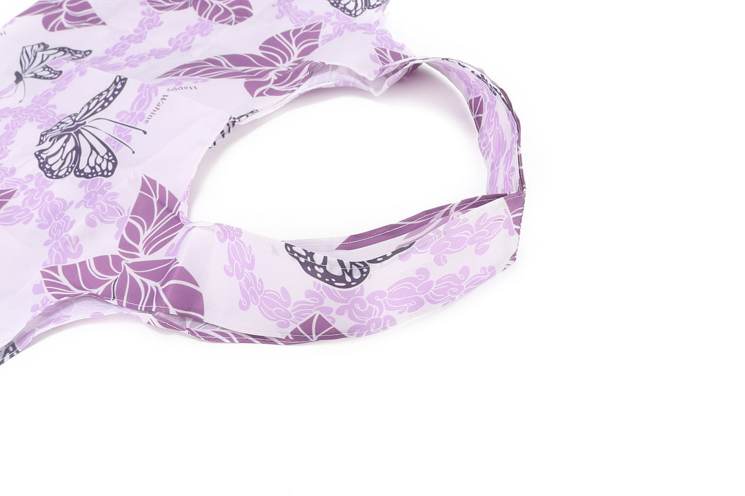 Foldable Bag Jake Butterfly Lei Purple