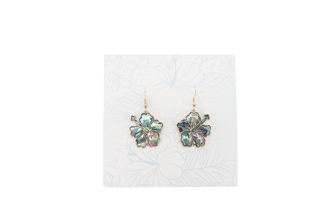 Jewelry Makamae Earring Hibiscus Gold