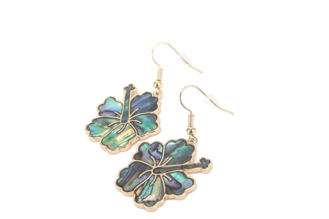 Jewelry Makamae Earring Hibiscus Gold