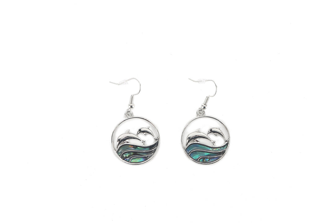 Jewelry Makamae Earring Dolphin Silver