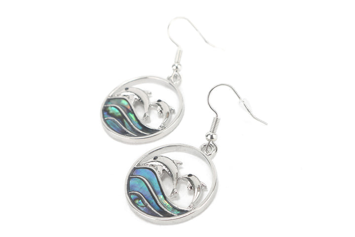 Jewelry Makamae Earring Dolphin Silver