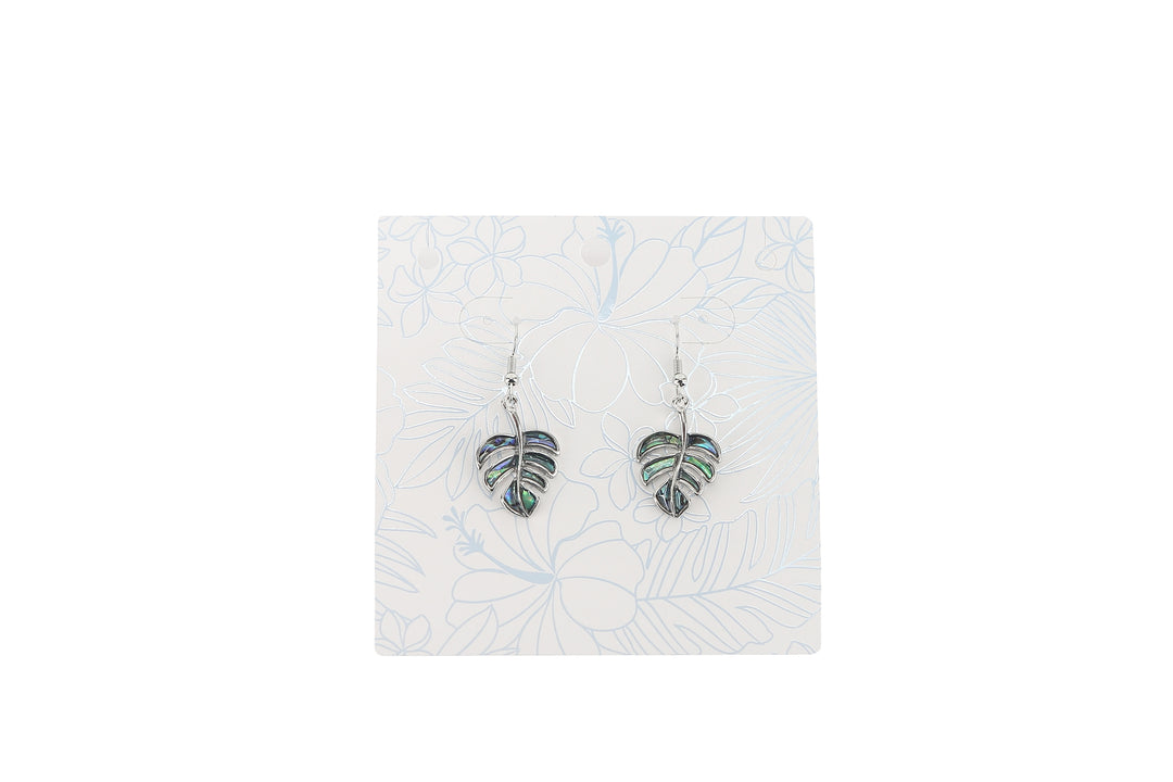 Jewelry Makamae Earring Monstera Silver