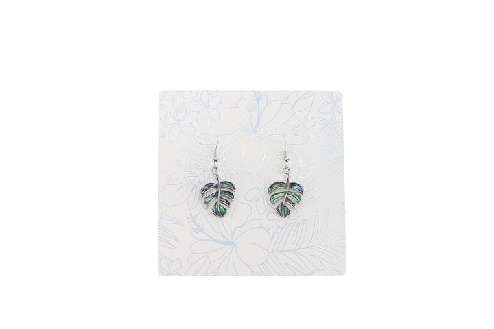 Jewelry Makamae Earring Monstera Silver