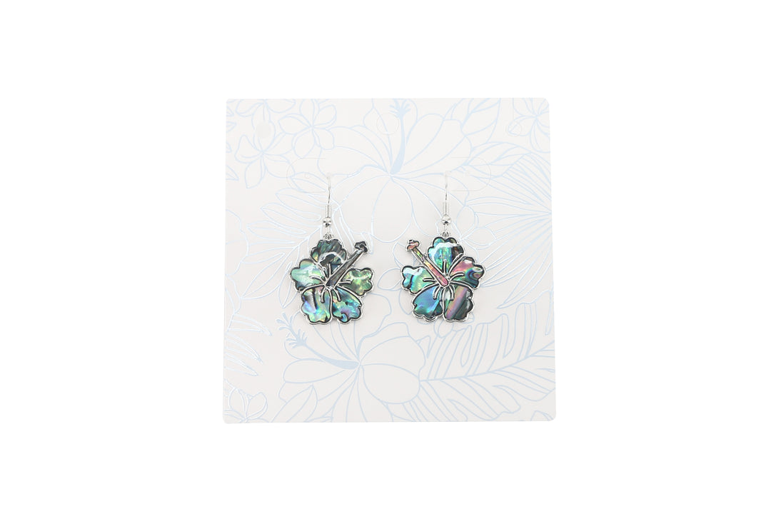 Jewelry Makamae Earring Hibiscus Silver