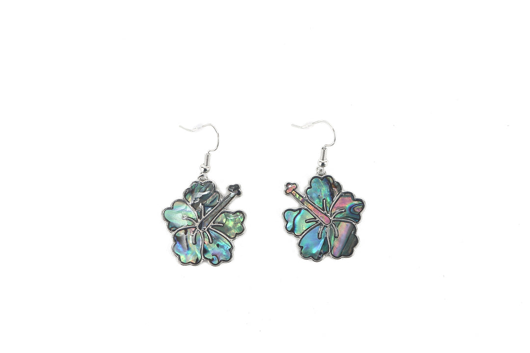 Jewelry Makamae Earring Hibiscus Silver