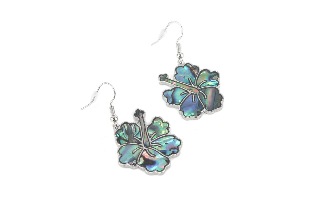 Jewelry Makamae Earring Hibiscus Silver