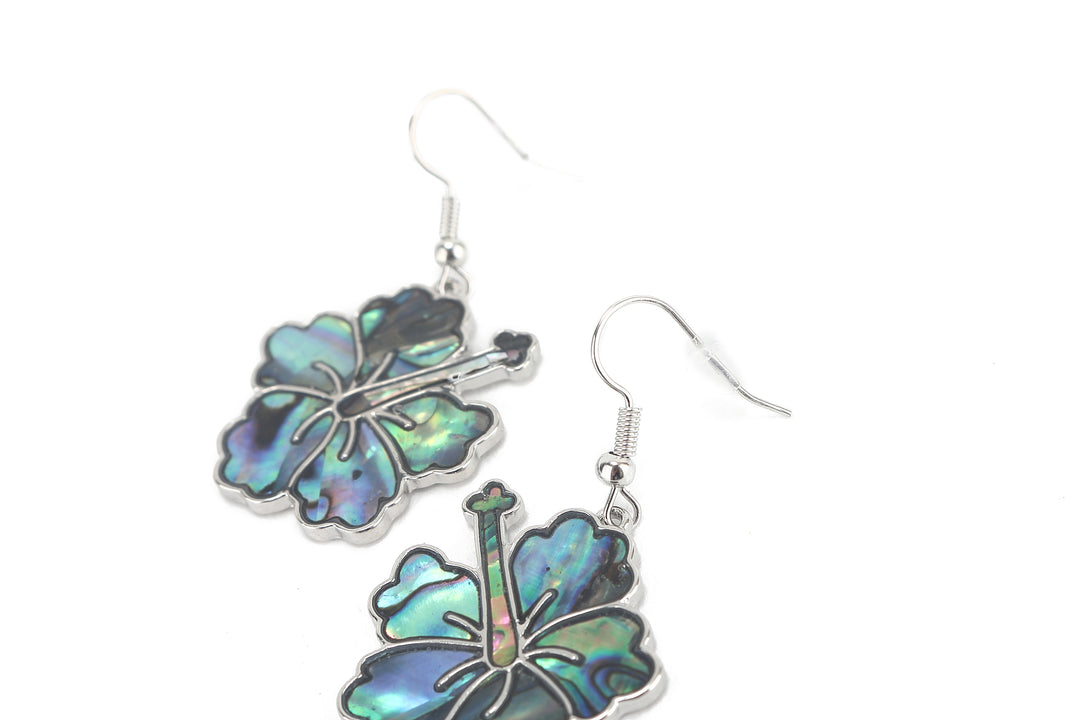 Jewelry Makamae Earring Hibiscus Silver