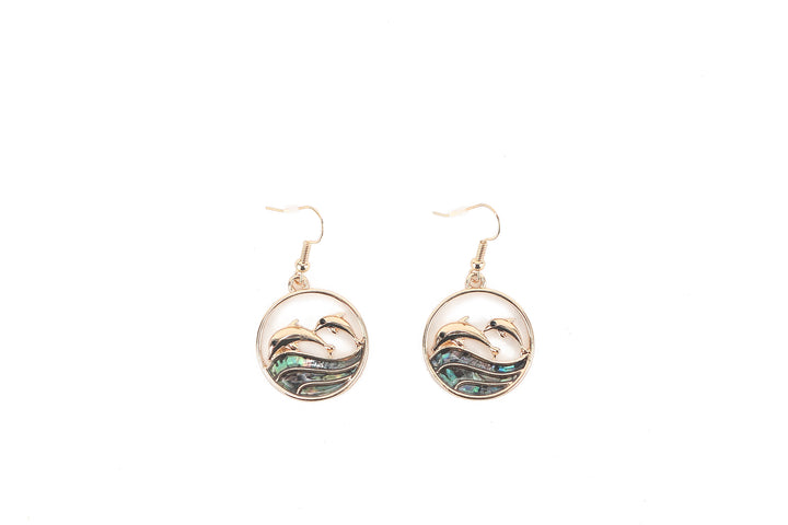 Jewelry Makamae Earring Dolphin Gold