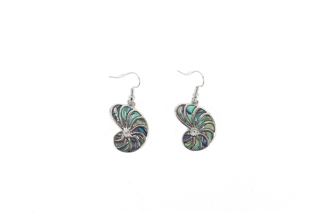 Jewelry Makamae Earring Shell Silver