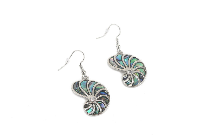 Jewelry Makamae Earring Shell Silver