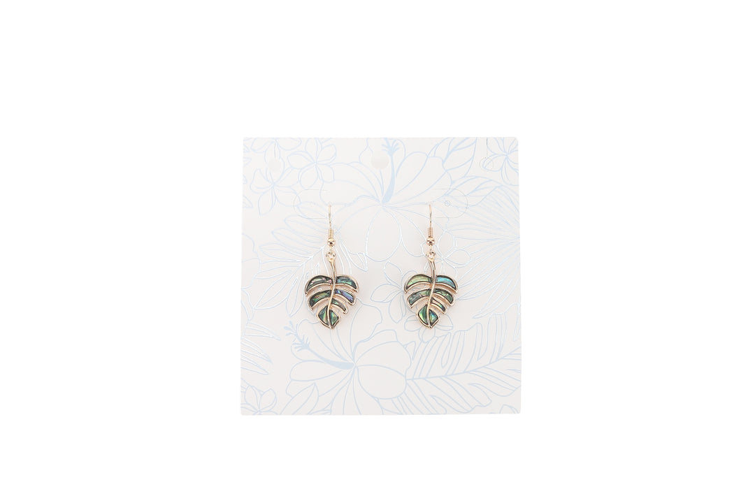 Jewelry Makamae Earring Monstera Gold