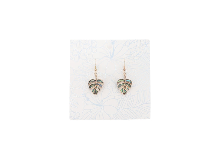 Jewelry Makamae Earring Monstera Gold