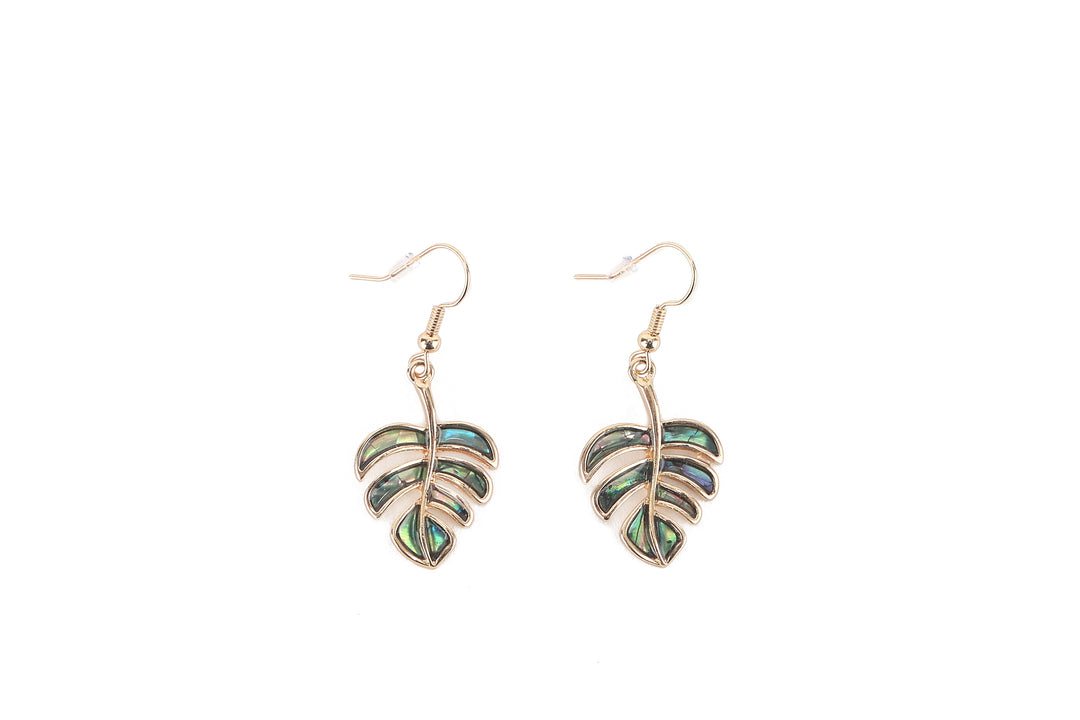 Jewelry Makamae Earring Monstera Gold