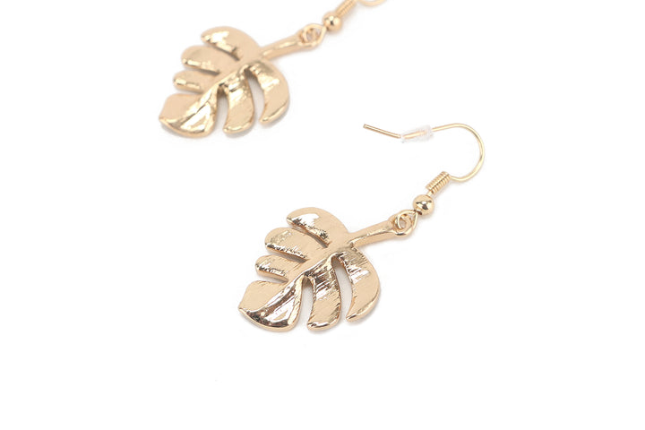 Jewelry Makamae Earring Monstera Gold