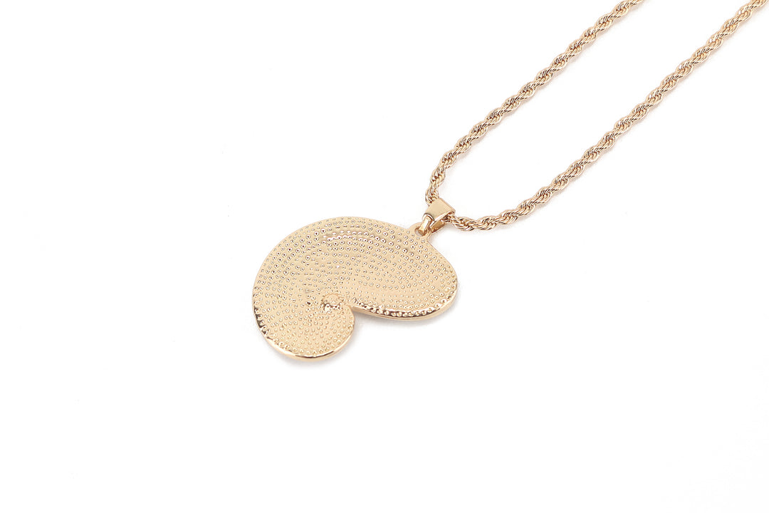 Jewelry Makamae Necklace Shell Gold