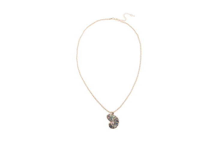 Jewelry Makamae Necklace Shell Gold