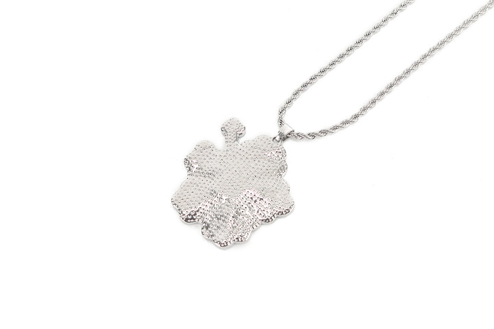 Jewelry Makamae Necklace Hibiscus Silver