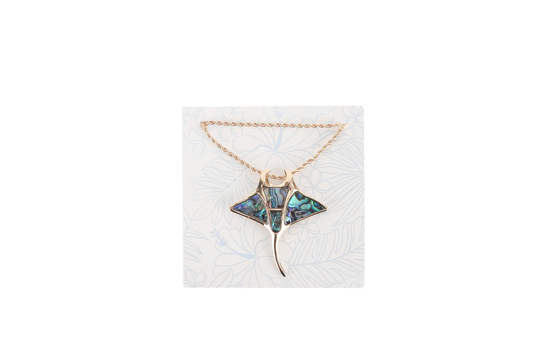 Jewelry Makamae Necklace Manta Ray Gold