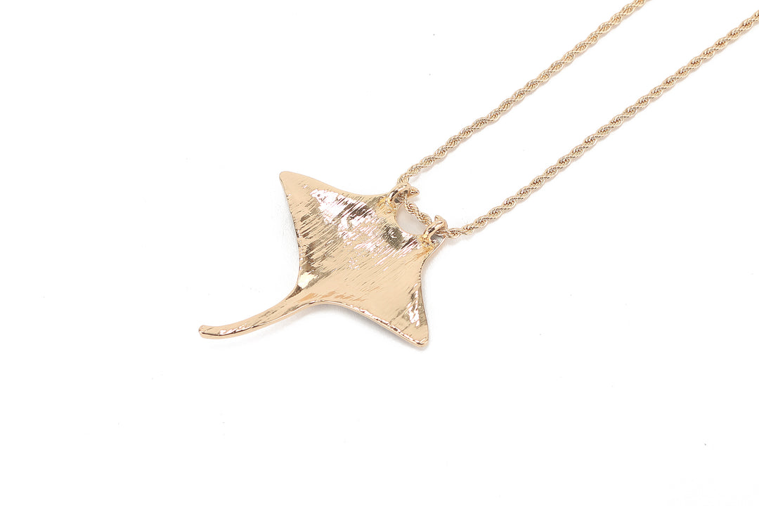 Jewelry Makamae Necklace Manta Ray Gold