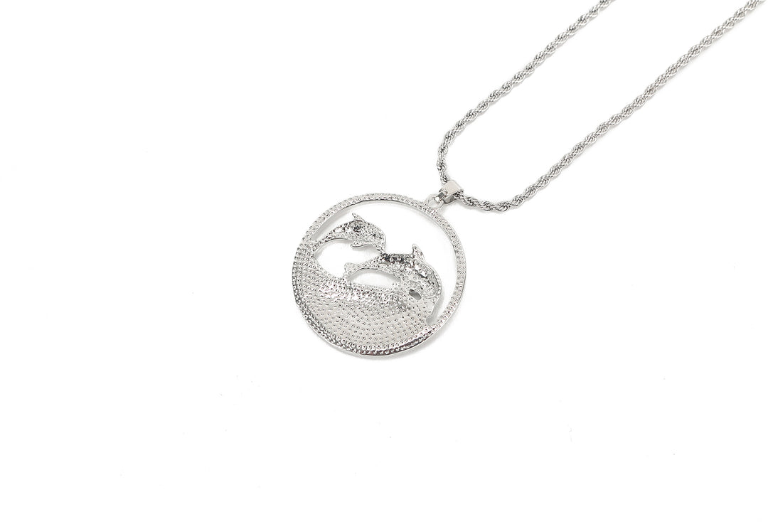 Jewelry Makamae Necklace Dolphin Silver