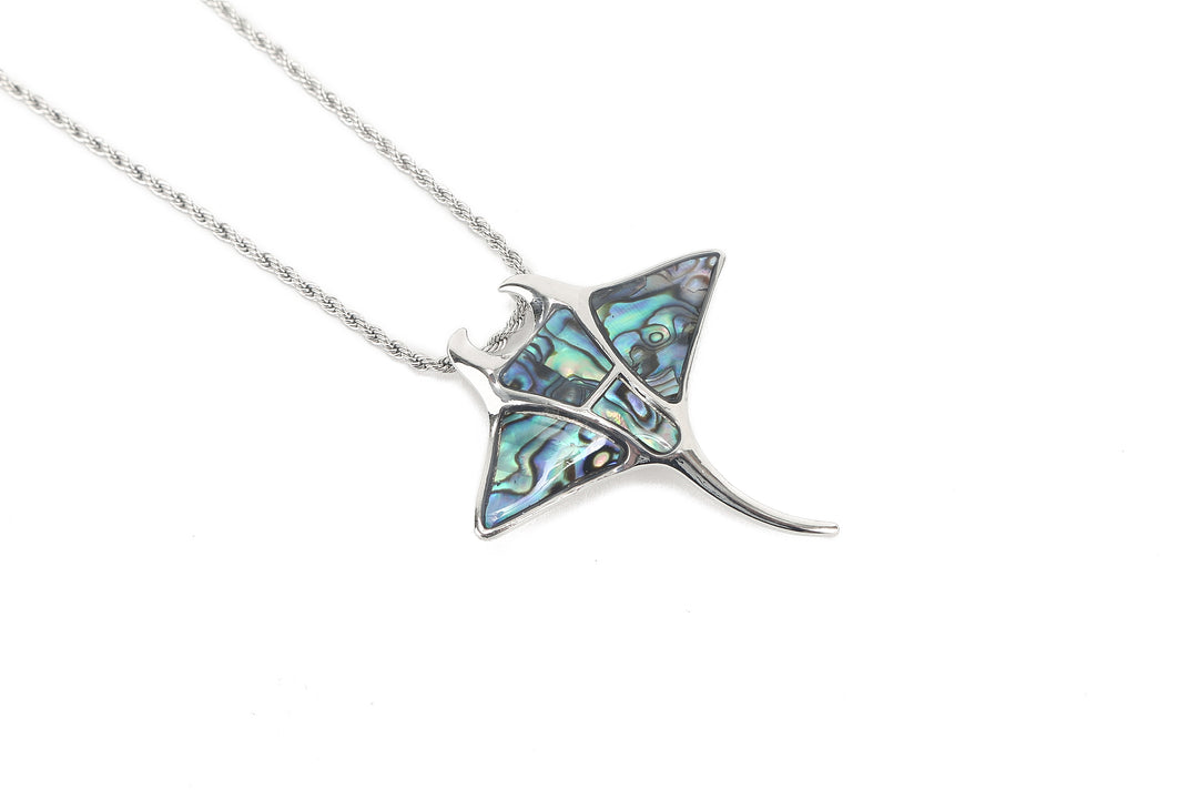 Jewelry Makamae Necklace Manta Ray Silver