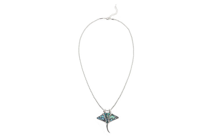 Jewelry Makamae Necklace Manta Ray Silver