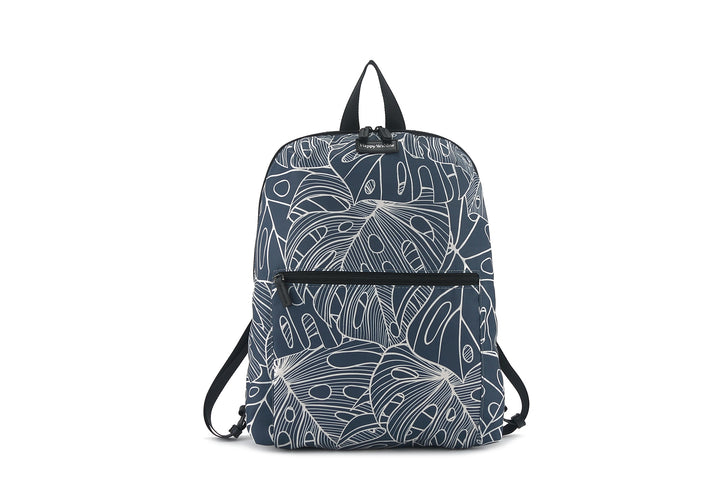 Backpack Kelly Monstera Lines Blue