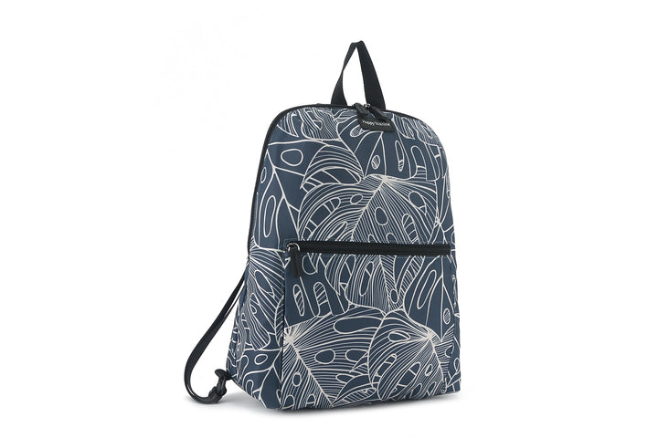 Backpack Kelly Monstera Lines Blue