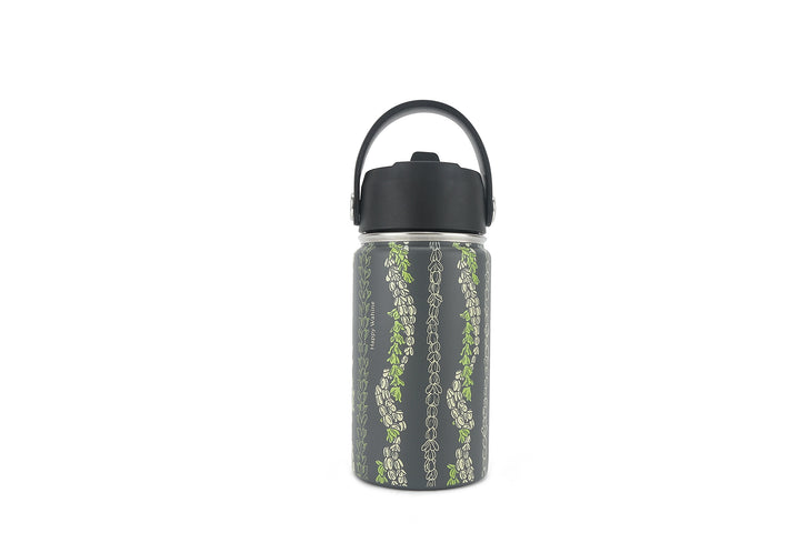 Insulated Water Bottle 12oz Pakalana Grey