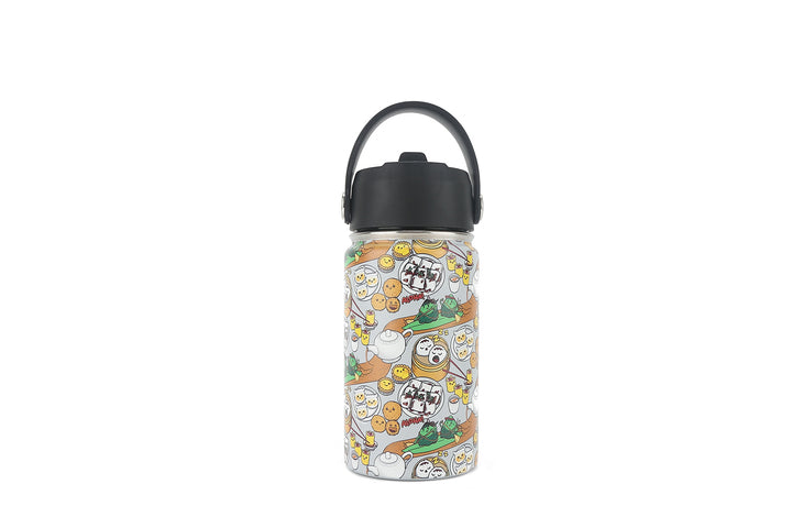 Insulated Water Bottle 12oz Dim Sum Grey