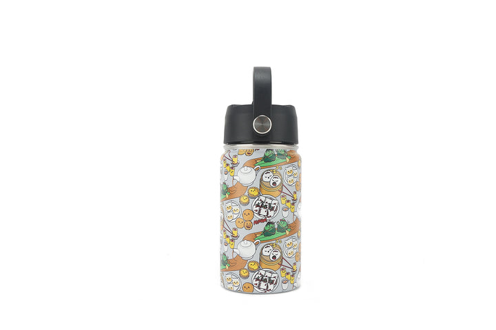 Insulated Water Bottle 12oz Dim Sum Grey