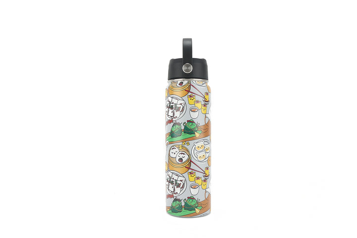 Insulated Water Bottle 24oz Dim Sum Grey