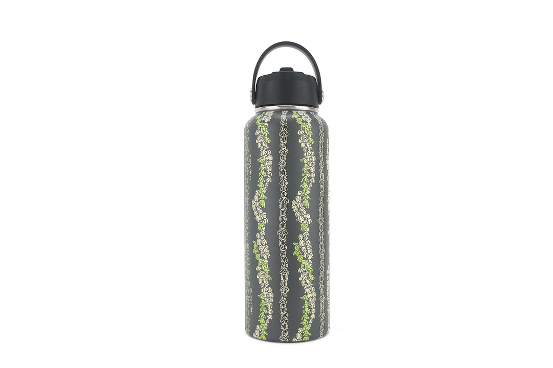 Insulated Water Bottle 40oz Pakalana Grey