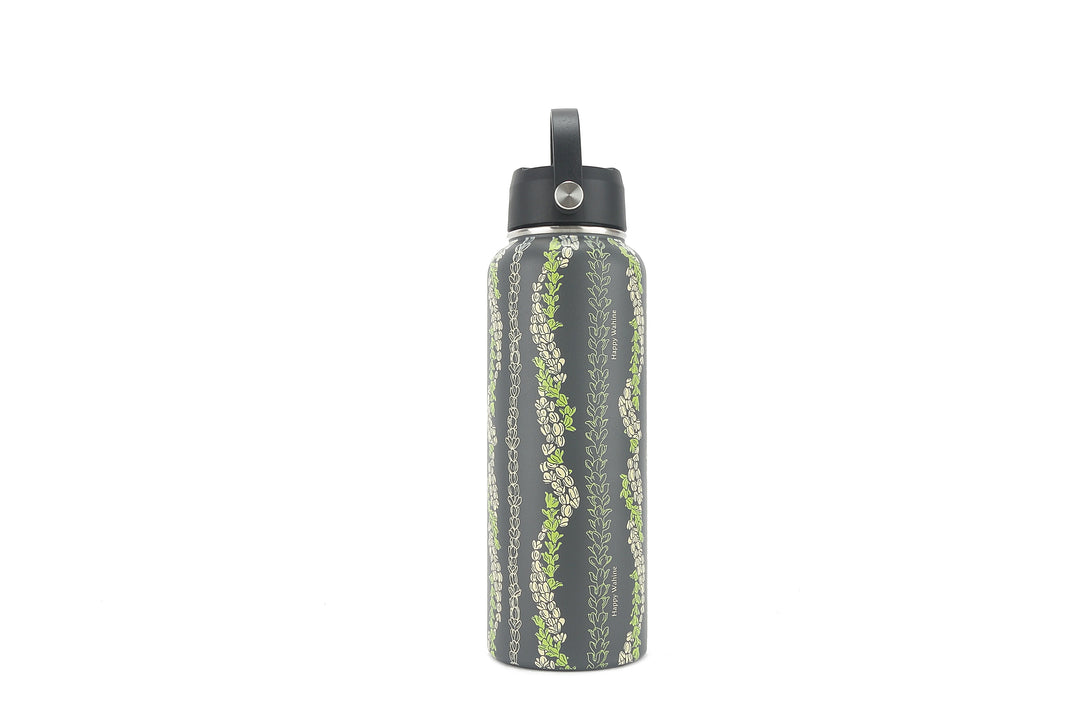 Insulated Water Bottle 40oz Pakalana Grey