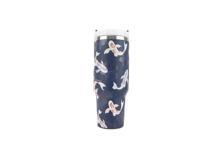 Insulated Tumbler 40oz Koi Navy