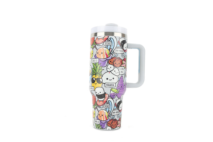 Insulated Tumbler 40oz Craving Hawaii Grey