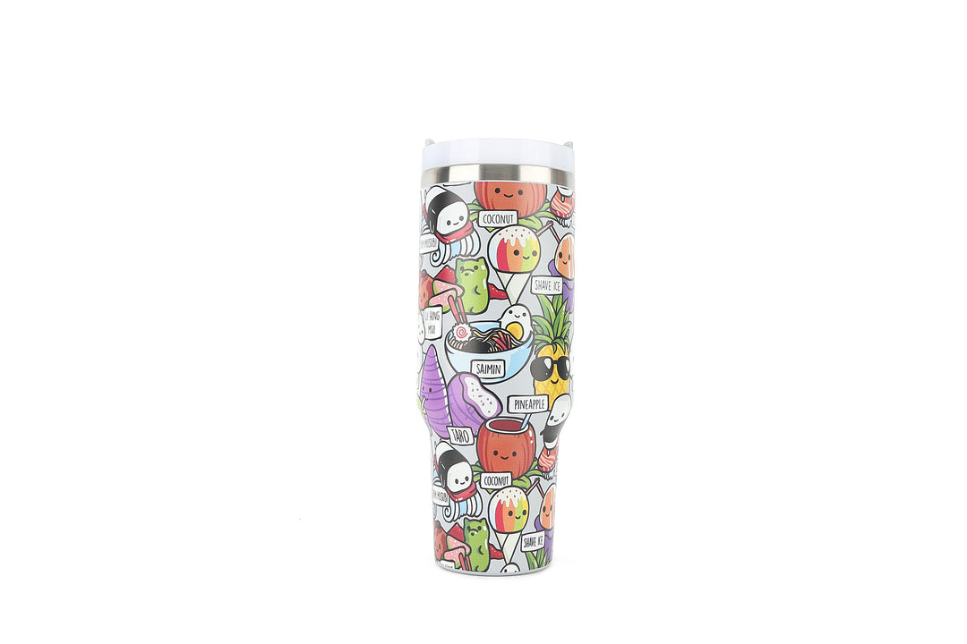 Insulated Tumbler 40oz Craving Hawaii Grey