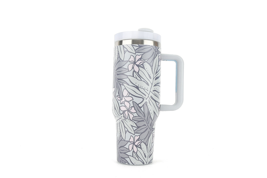 Insulated Tumbler 40oz Laua'e Grey