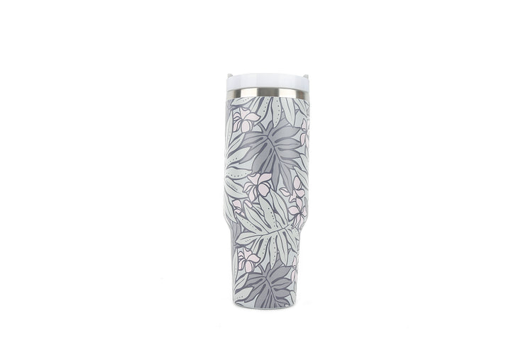 Insulated Tumbler 40oz Laua'e Grey