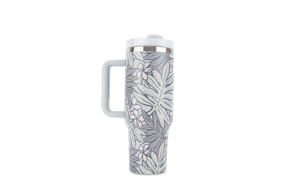 Insulated Tumbler 40oz Laua'e Grey